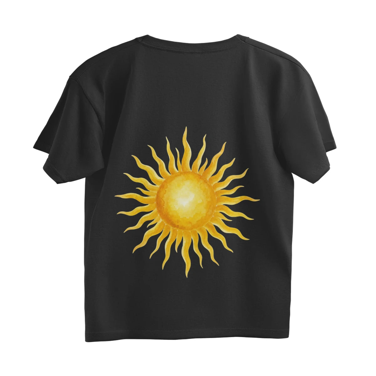 Oversized Tshirts SUN print(back side)