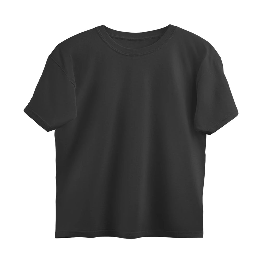Oversized Tshirts SUN print(back side) - Black